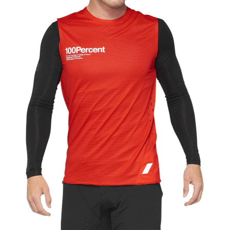 Bluza 100% R-CORE CONCEPT RED CZERWONY/CZARNY