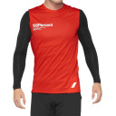 Bluza 100% R-CORE CONCEPT RED CZERWONY/CZARNY