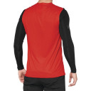 Bluza 100% R-CORE CONCEPT RED CZERWONY/CZARNY