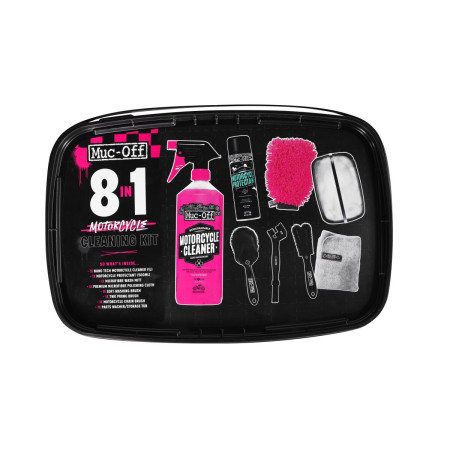 Zestaw do czyszczenia motocykla MUC-OFF 8 IN 1