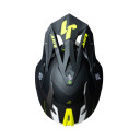 Kask JUST1 J-18 F Hexa Żółty Fluo/Czarny/Biały