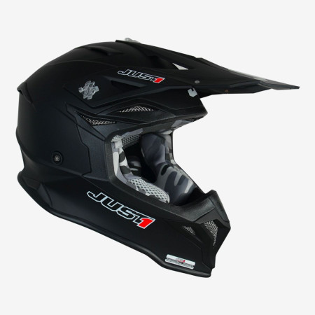 Kask JUST1 J-39 Solid Czarny Matowy