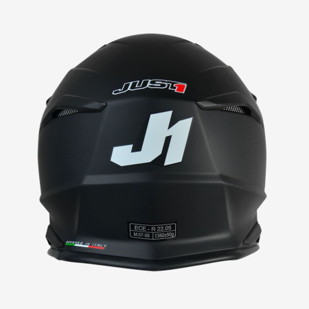 Kask JUST1 J-39 Solid Czarny Matowy