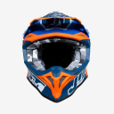Kask JUST1 J-39 Thruster Biały/Orange/Niebieski