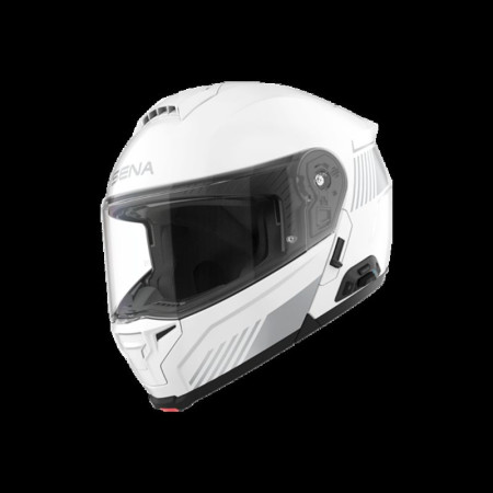 Kask modułowy z interkomem SENA SPECTER GLOSS WH