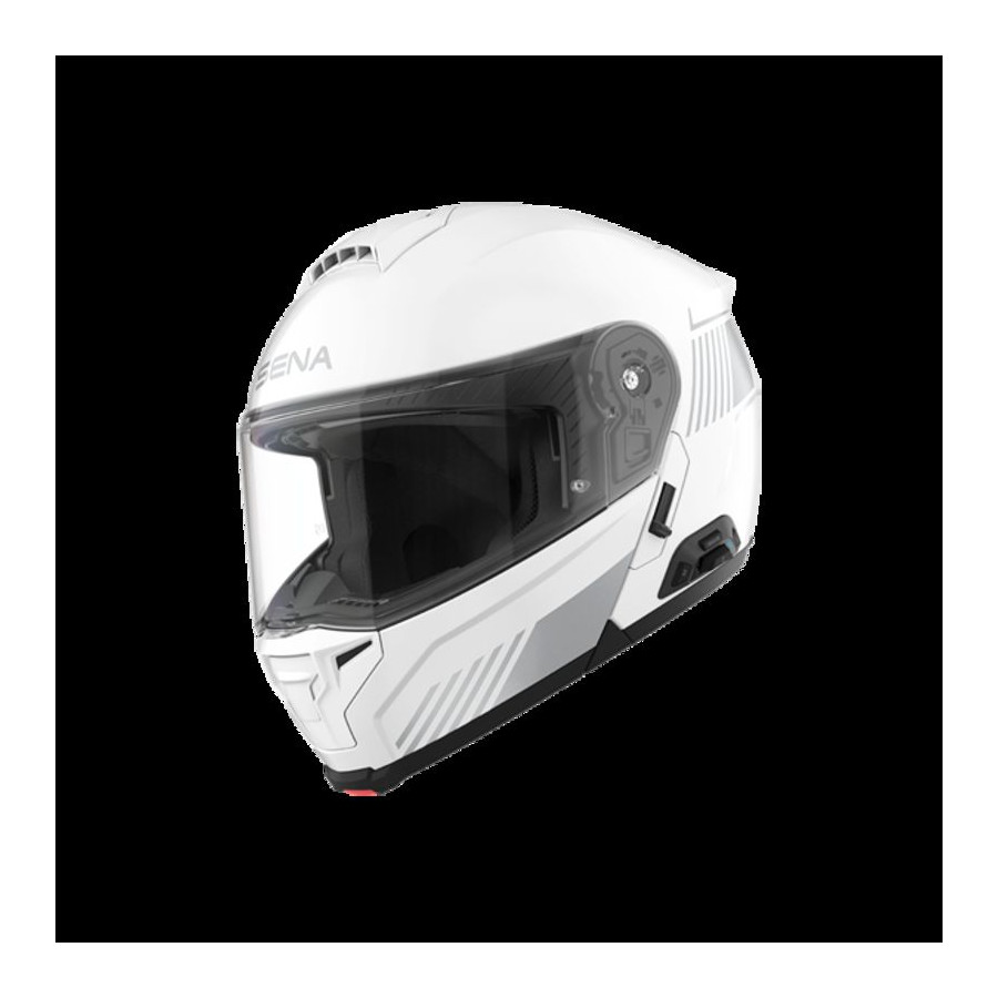 Kask modułowy z interkomem SENA SPECTER GLS WH