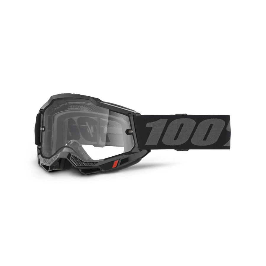 Gogle 100% ACCURI 2 ENDURO BLACK MIRROR CLEAR