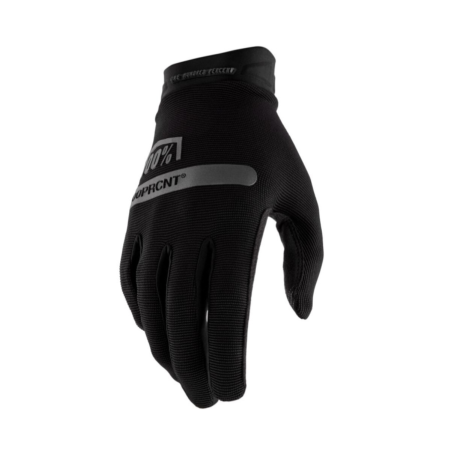 Rękawiczki damskie 100% RIDECAMP BLACK