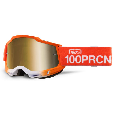 Gogle dziecięce 100% ACCURI 2 JR OR MIRROR GOLD