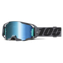 Gogle 100% ARMATIC PETROMA BLACK MIRROR AQUA