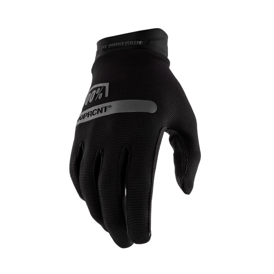 Rękawiczki dziecięce 100% RIDECAMP BLACK