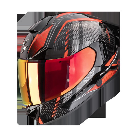 Kask SCORPION EXO-530 Air Theras Metallic BK/RD