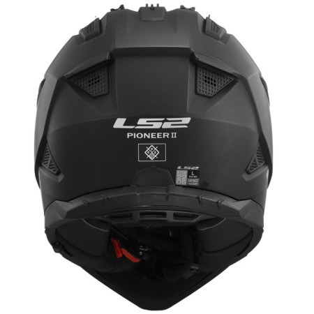 KASK LS2 MX702 PIONEER II MATT BLACK-06 XS